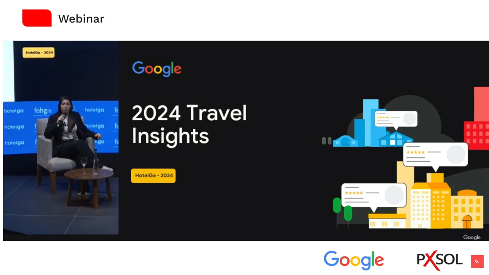 Webinar "Transformando la Industria Hotelera junto a Google"